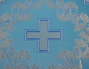 Царский крест 1433 / 1433-DS голубой ш/с 