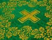 Царский крест 1445 / 1445-EG зеленый  м/з