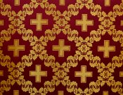Царский крест 1433 / 1433-LG бордо ш/з 